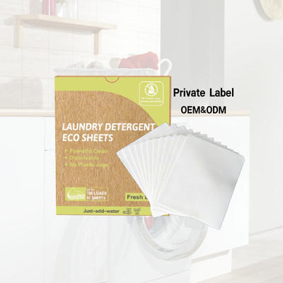 ভালো দাম Eco Friendly 11*7cm Laundry Detergent Strips for baby clothes অনলাইন