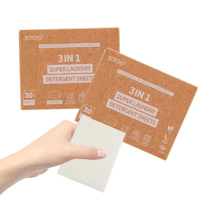 ভালো দাম Eco-Friendly Biodegradable Laundry Detergent Strips Laundry Sheet  অনলাইন