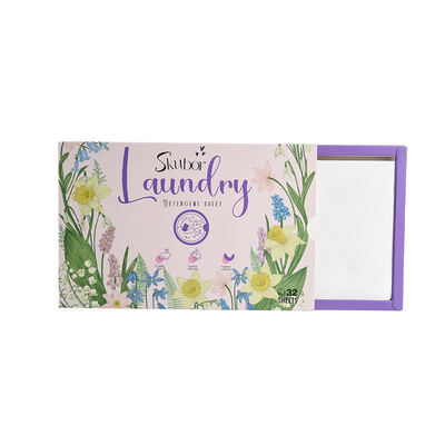 পরিবেশ বান্ধব 8X গভীর পরিষ্কার এবং গন্ধ অপসারণ লন্ড্রি ডিটারজেন্ট শীট