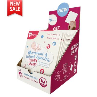 ভালো দাম লন্ড্রি ডিটারজেন্ট শীট দাগ প্রতিরোধক ধোয়ার কাগজ সরান সাবান অনলাইন